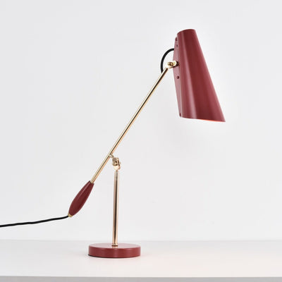 Orbix Steel Mid-Century Table Lamp - Neutral Decor