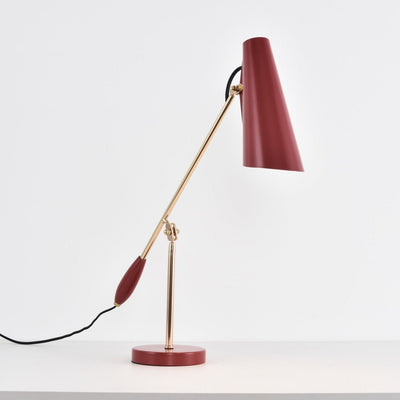 Orbix Steel Mid-Century Table Lamp - Neutral Decor