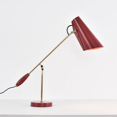 Orbix Steel Mid-Century Table Lamp - Neutral Decor