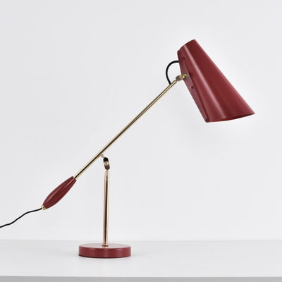 Orbix Steel Mid-Century Table Lamp - Neutral Decor