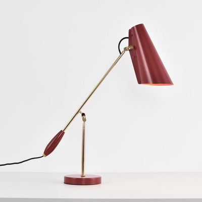 Orbix Steel Mid-Century Table Lamp - Neutral Decor