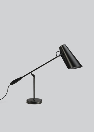 Orbix Steel Mid-Century Table Lamp - Neutral Decor
