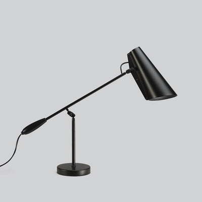 Orbix Steel Mid-Century Table Lamp - Neutral Decor