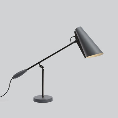 Orbix Steel Mid-Century Table Lamp - Neutral Decor