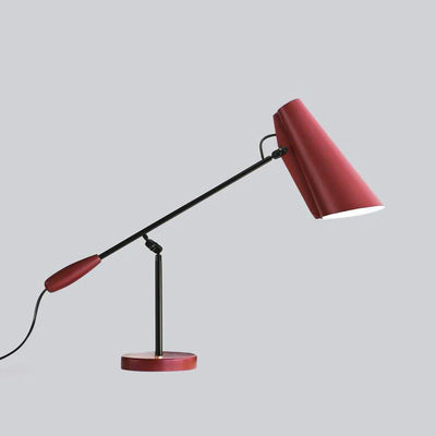Orbix Steel Mid-Century Table Lamp - Neutral Decor