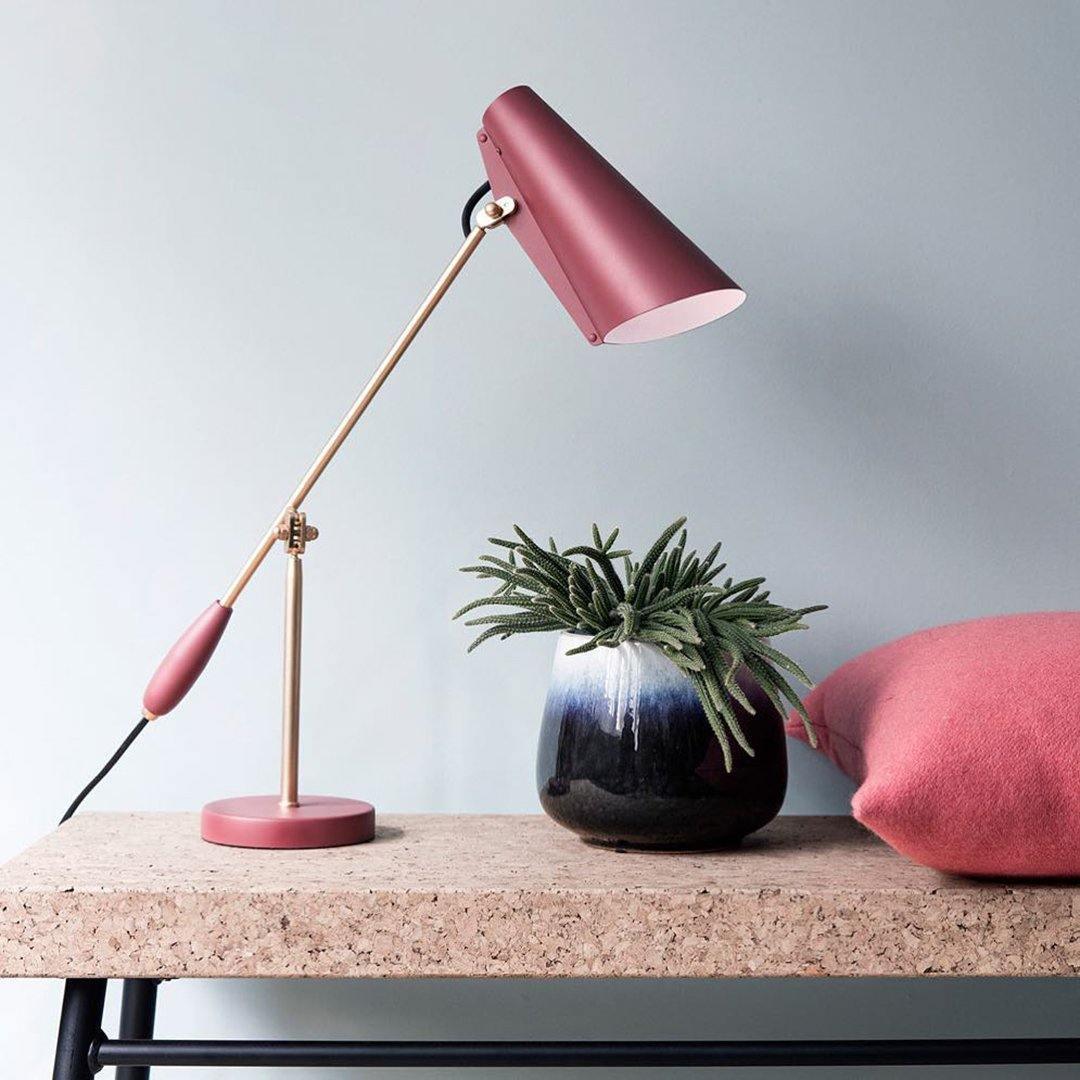 Orbix Steel Mid-Century Table Lamp - Neutral Decor