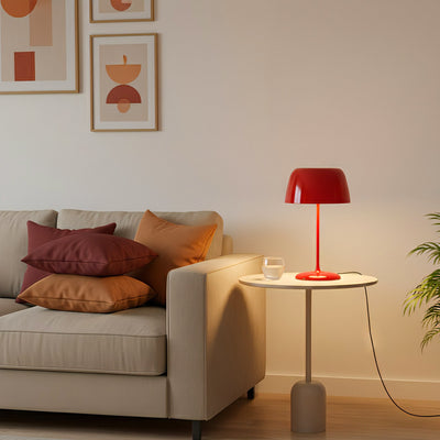 Ravenswood Mushroom Glass Table Lamp