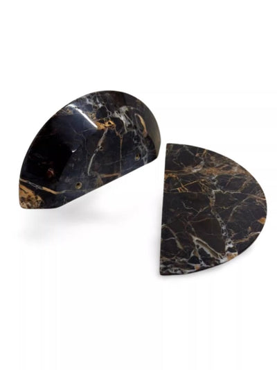 Dyrha Coffee Marble Door Handle