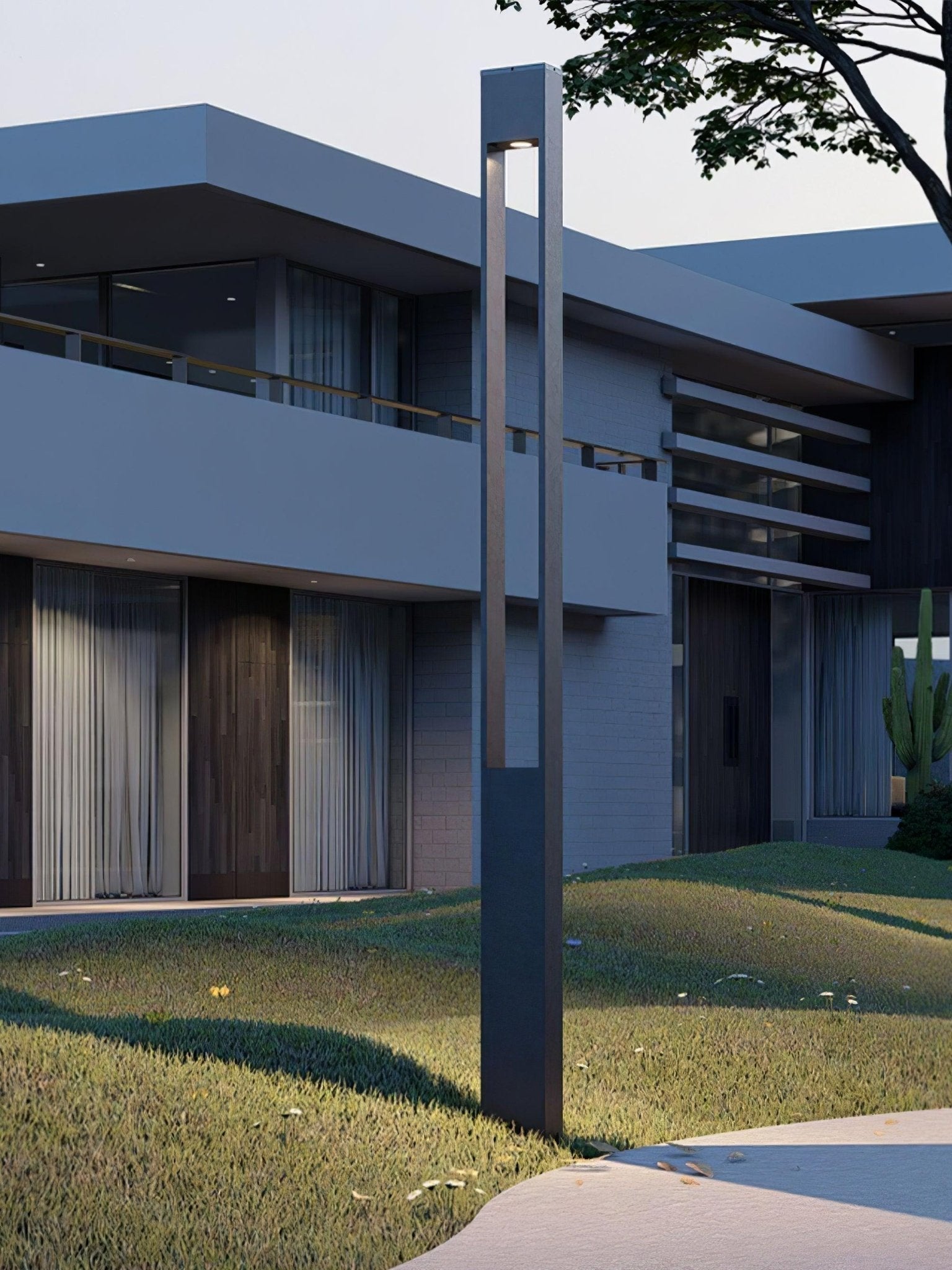 Qisken Column Floor Lamp