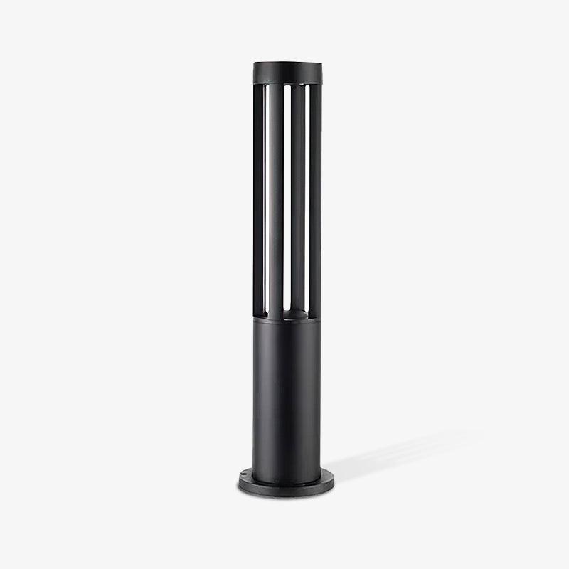 Orelinella Outdoor Light Black Cylindrical Garden