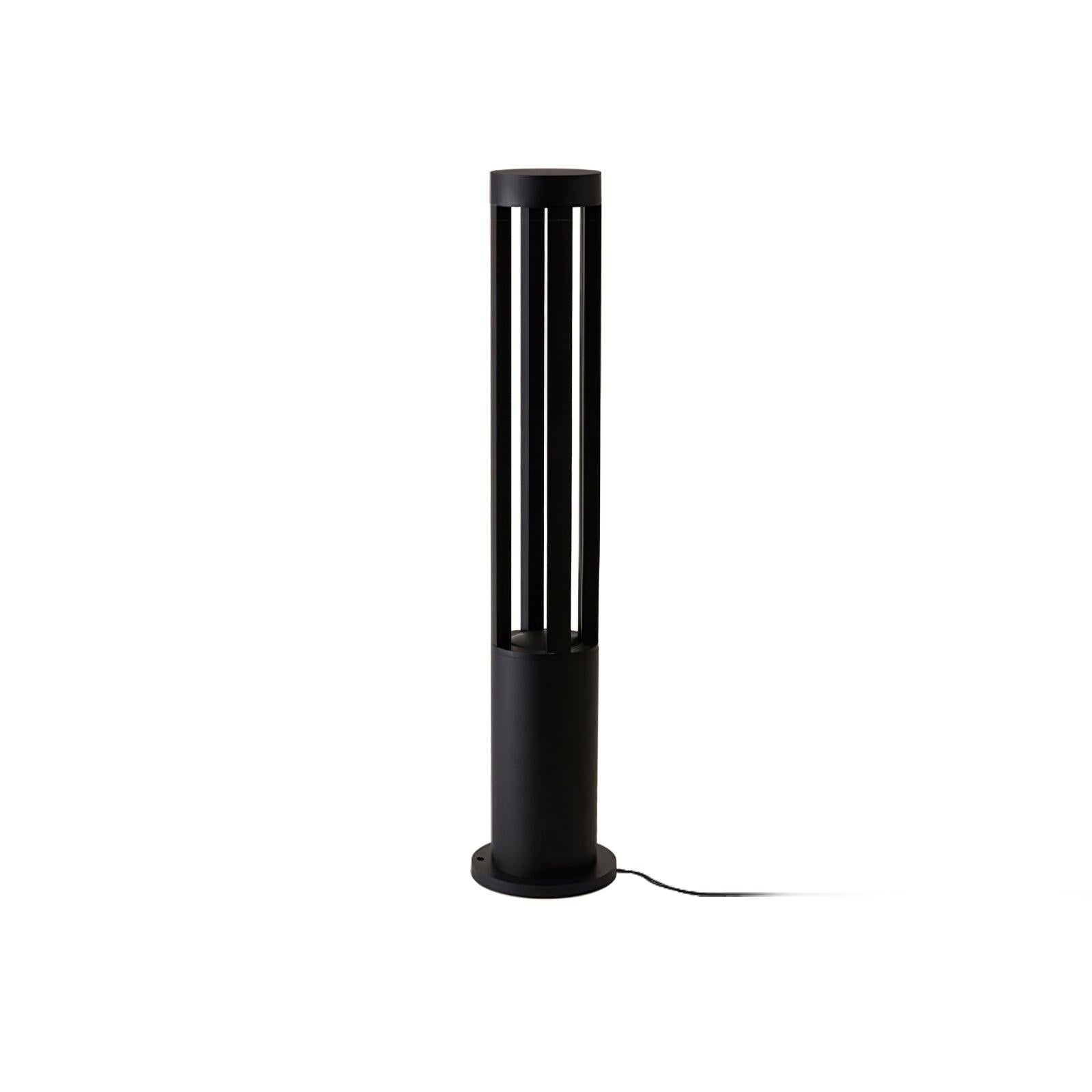 Orelinella Outdoor Light Black Cylindrical Garden