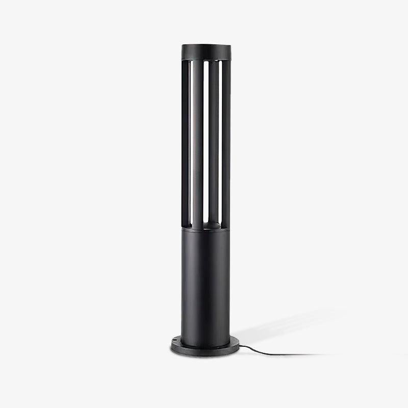Orelinella Outdoor Light Black Cylindrical Garden