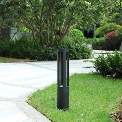 Orelinella Outdoor Light Black Cylindrical Garden
