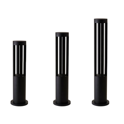 Orelinella Outdoor Light Black Cylindrical Garden