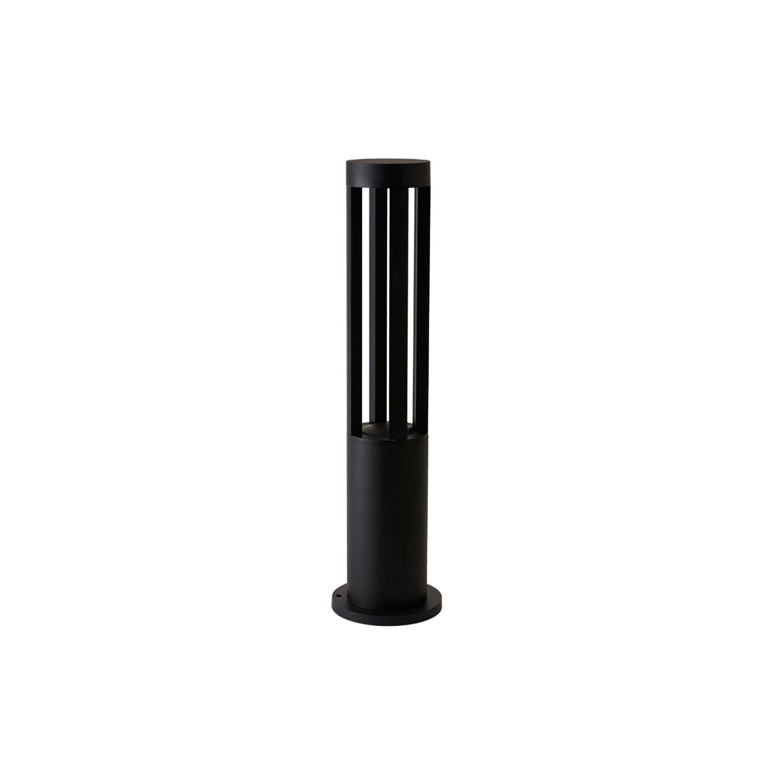 Orelinella Outdoor Light Black Cylindrical Garden