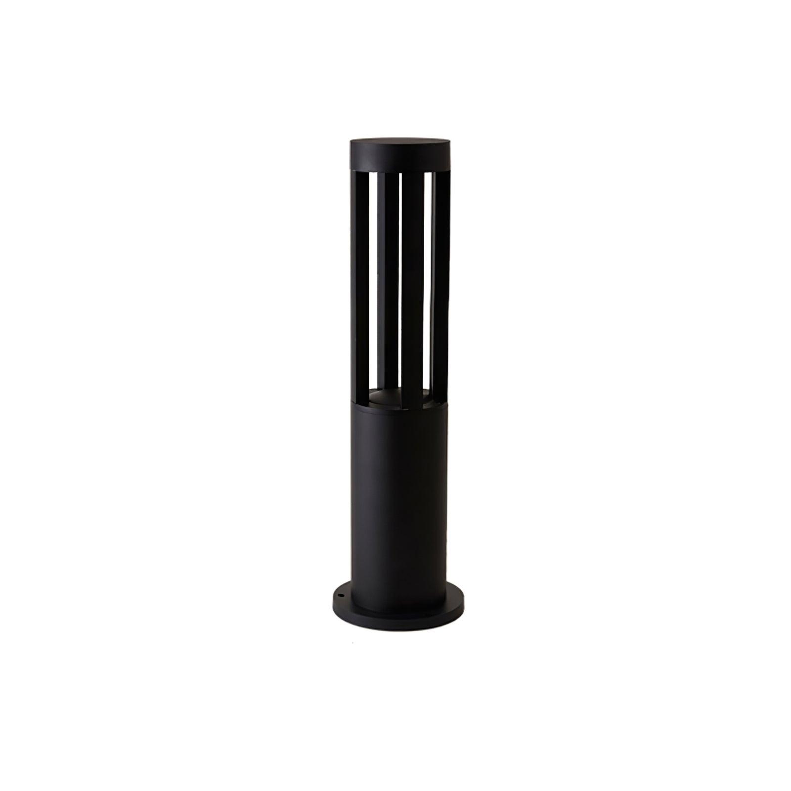 Orelinella Outdoor Light Black Cylindrical Garden