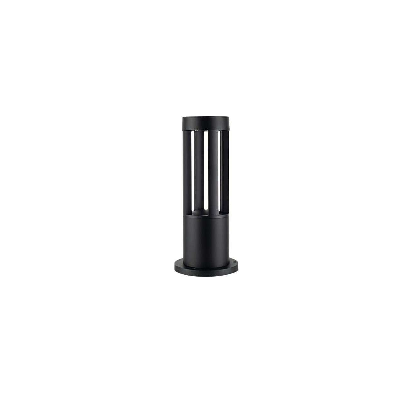 Orelinella Outdoor Light Black Cylindrical Garden