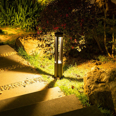 Orelinella Outdoor Light Black Cylindrical Garden