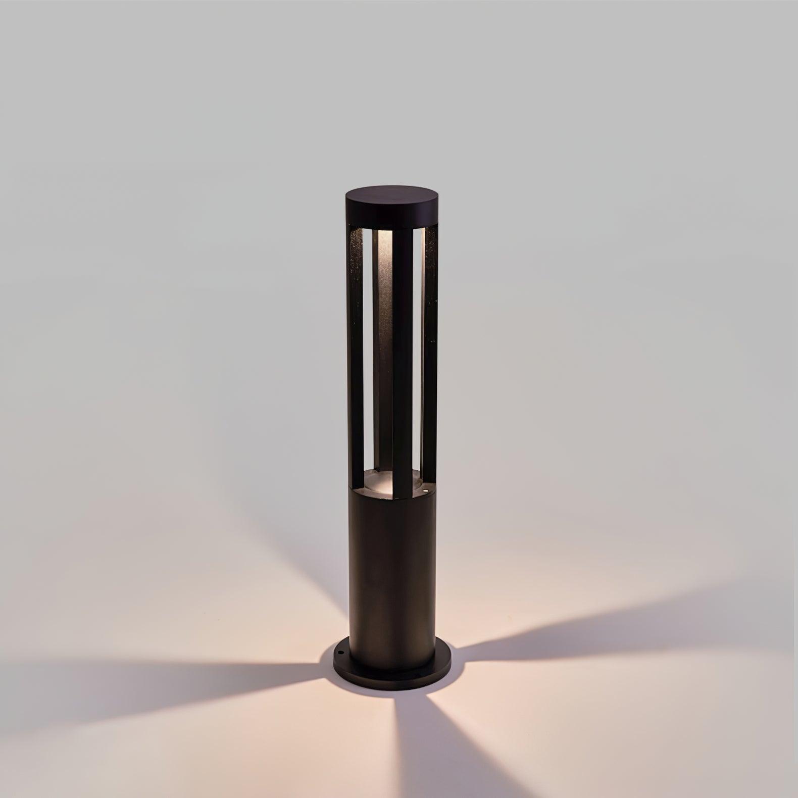 Orelinella Outdoor Light Black Cylindrical Garden