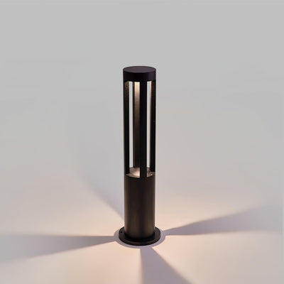 Orelinella Outdoor Light Black Cylindrical Garden