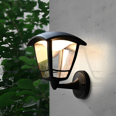 Stuart Retro Vintage Plug in Aluminum Outdoor Wall Lamp