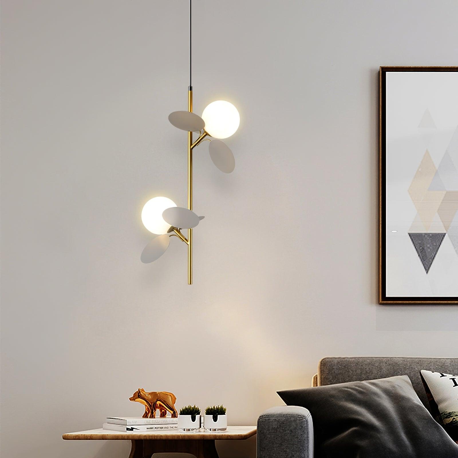 Ivphaus Glass Pendant Light