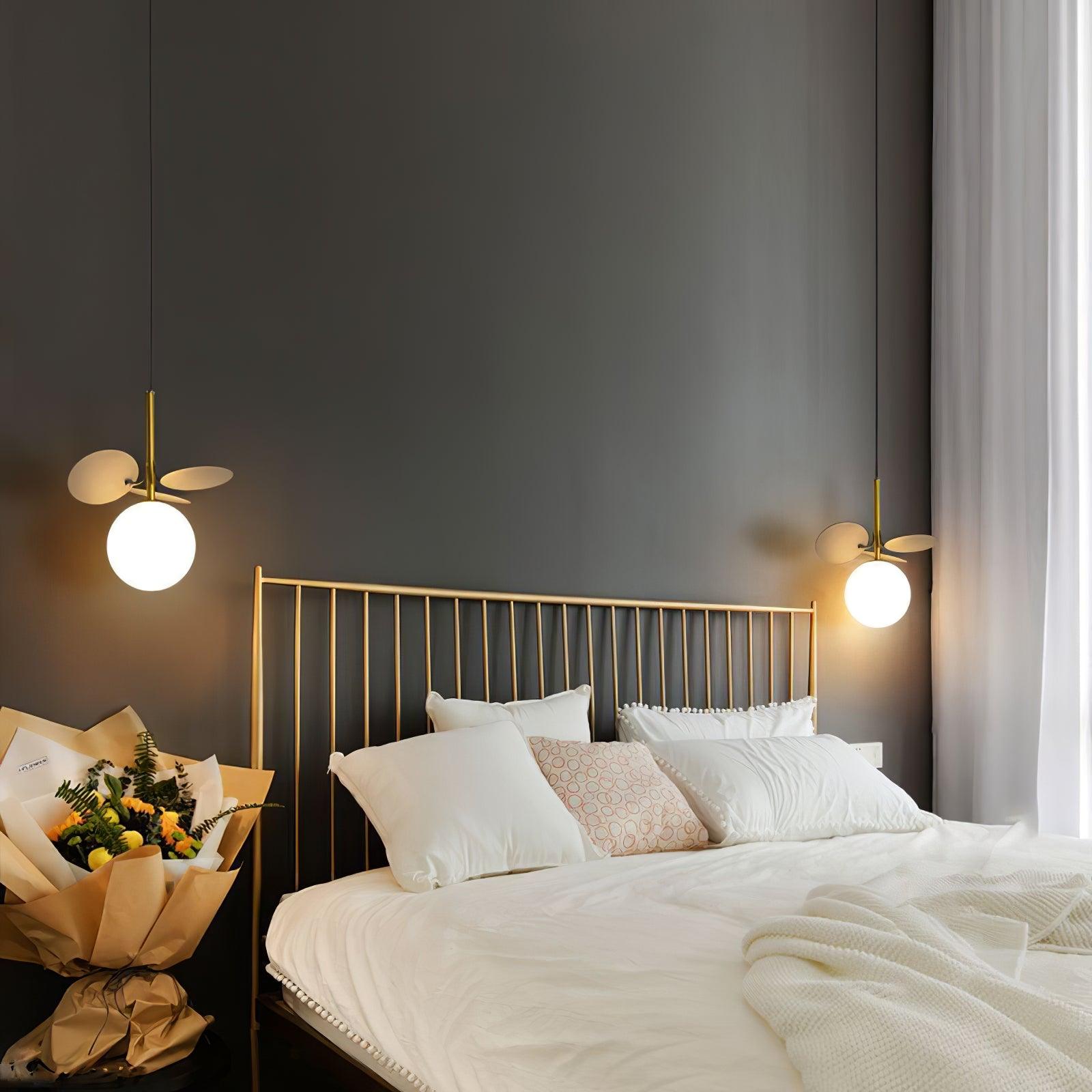 Ivphaus Glass Pendant Light