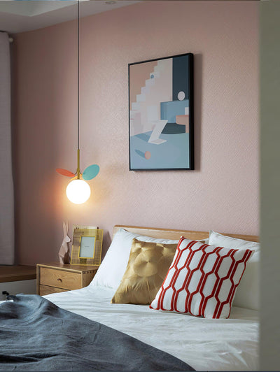 Ivphaus Glass Pendant Light