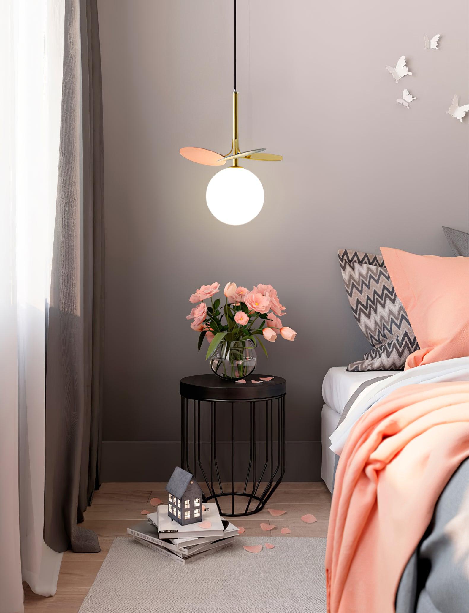 Ivphaus Glass Pendant Light