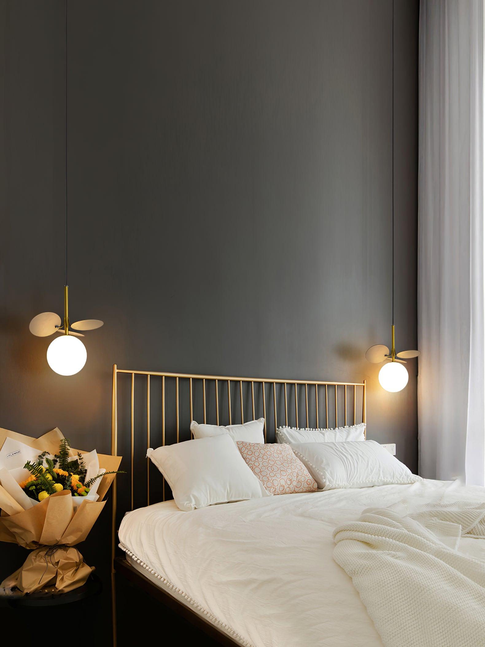 Ivphaus Glass Pendant Light
