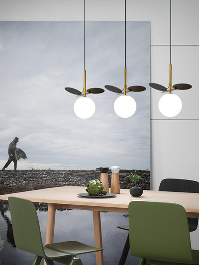Ivphaus Glass Pendant Light