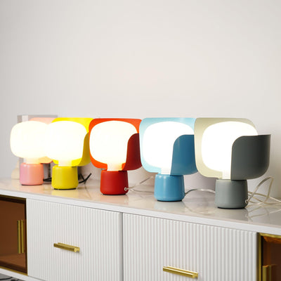 Zuri Plastic Minimalist Table Lamp