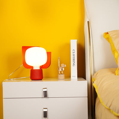 Zuri Plastic Minimalist Table Lamp