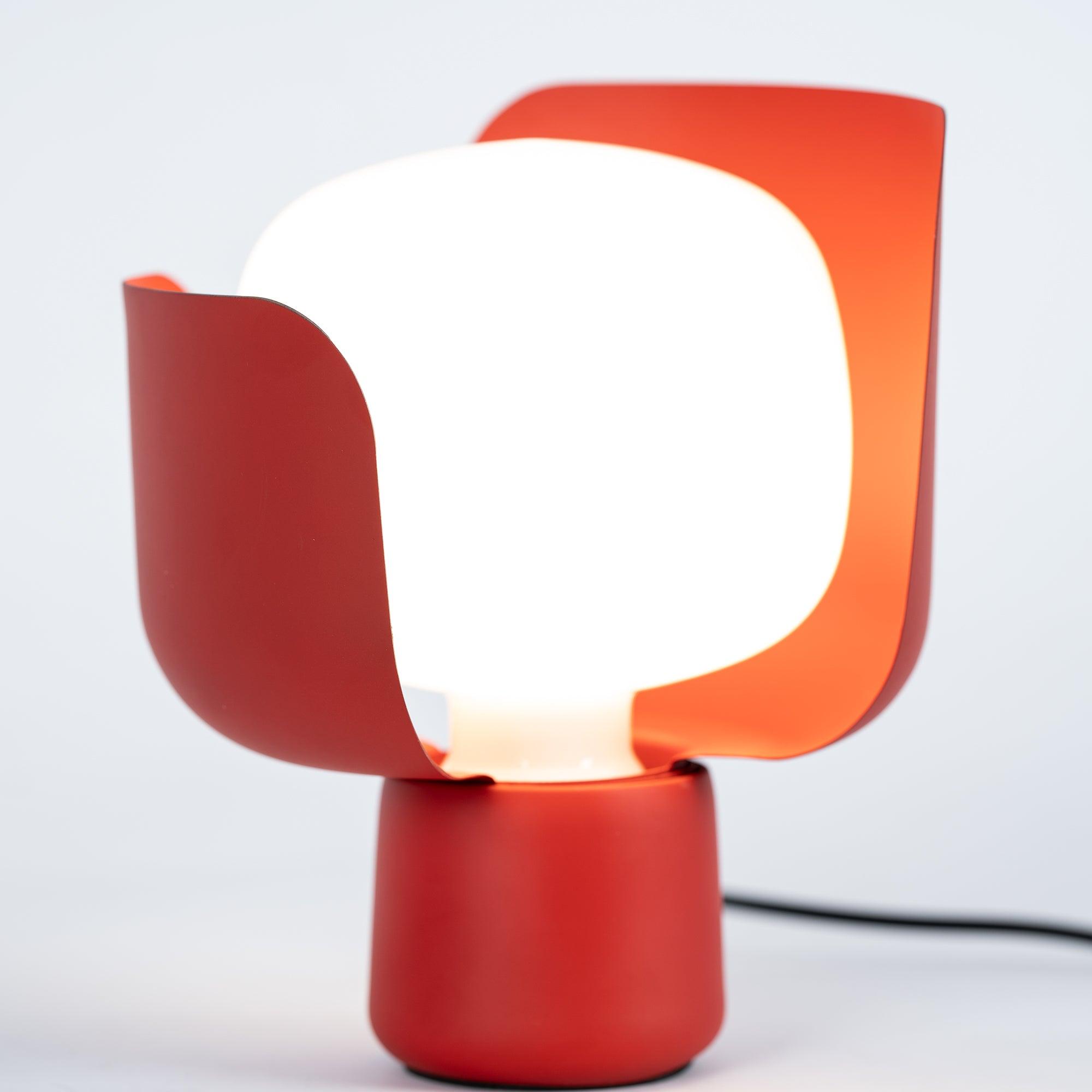 Zuri Plastic Minimalist Table Lamp