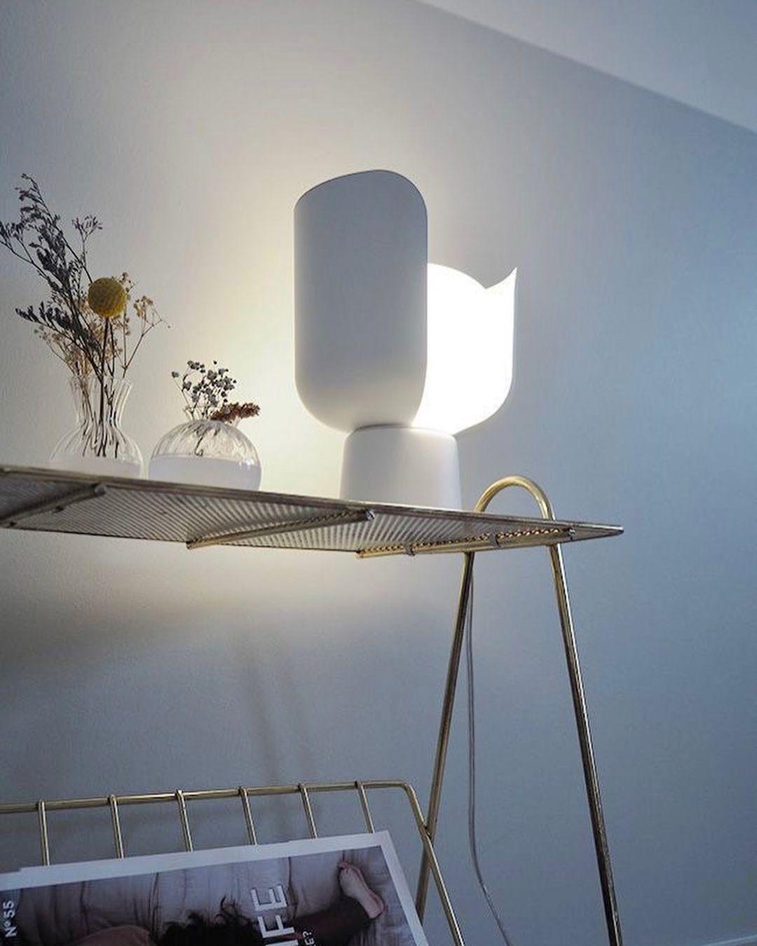 Zuri Plastic Minimalist Table Lamp