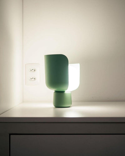 Zuri Plastic Minimalist Table Lamp
