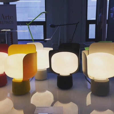 Zuri Plastic Minimalist Table Lamp