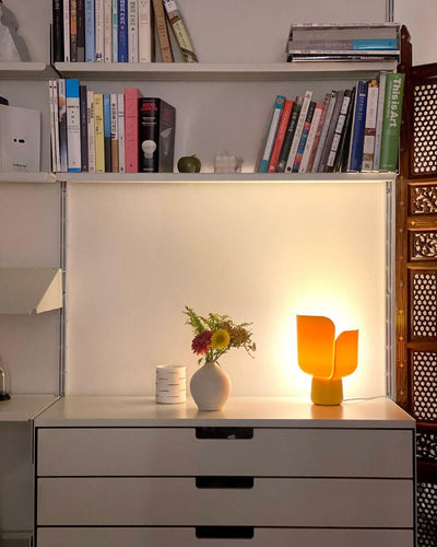 Zuri Plastic Minimalist Table Lamp