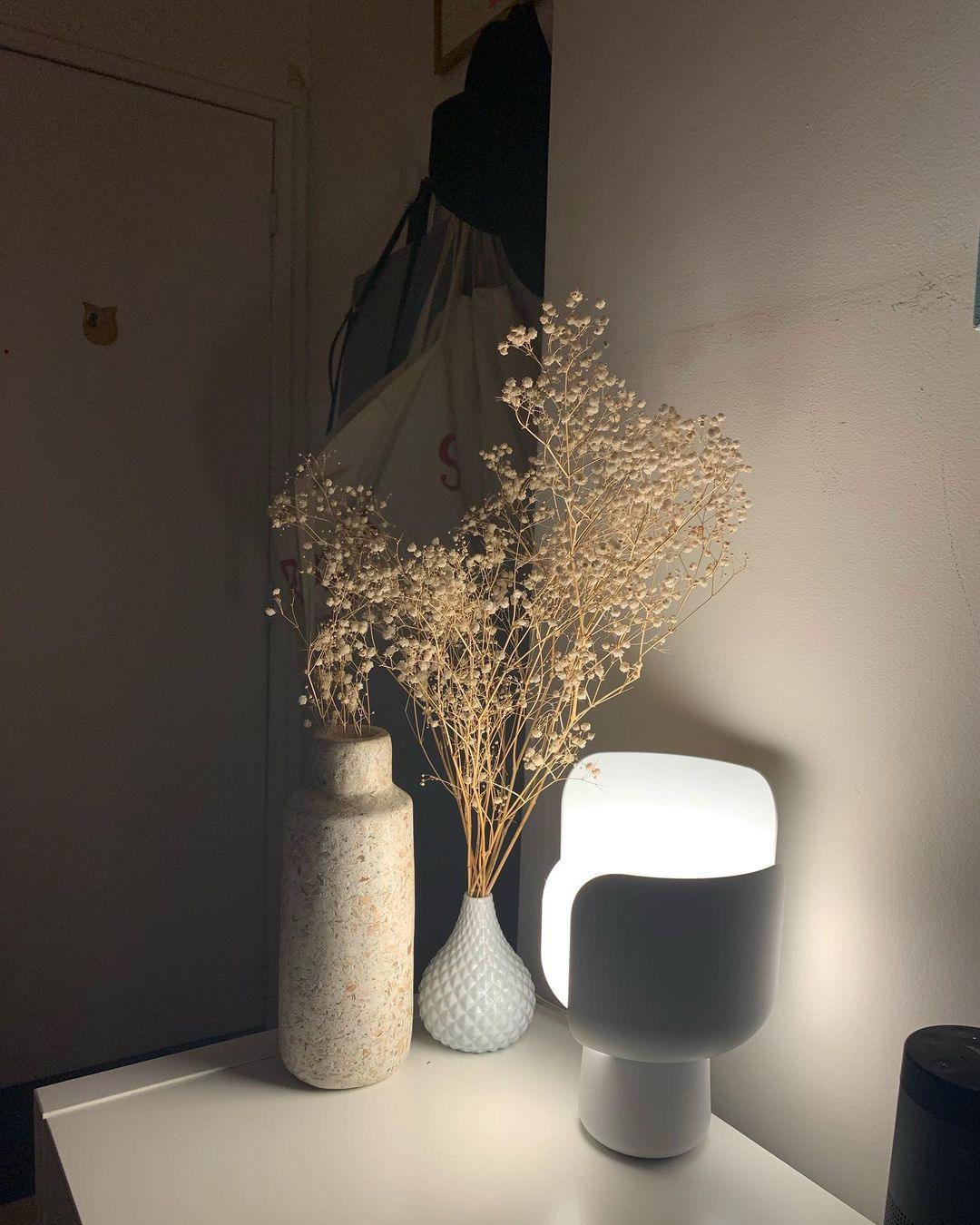 Zuri Plastic Minimalist Table Lamp