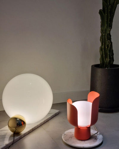 Zuri Plastic Minimalist Table Lamp