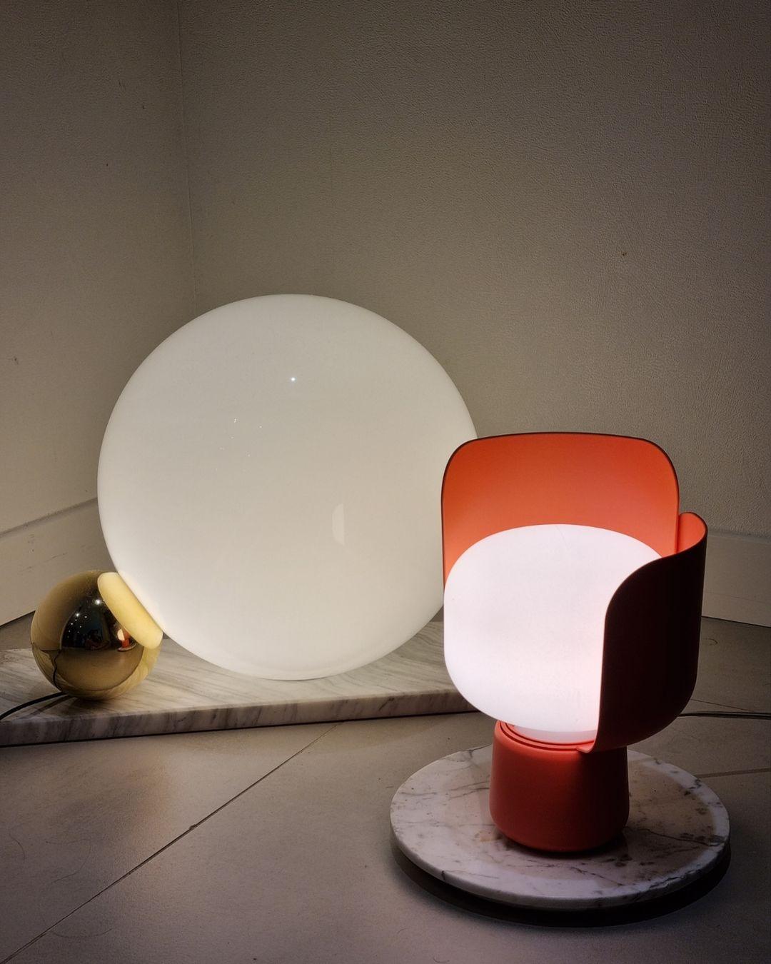 Zuri Plastic Minimalist Table Lamp
