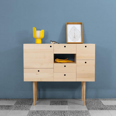 Zuri Plastic Minimalist Table Lamp