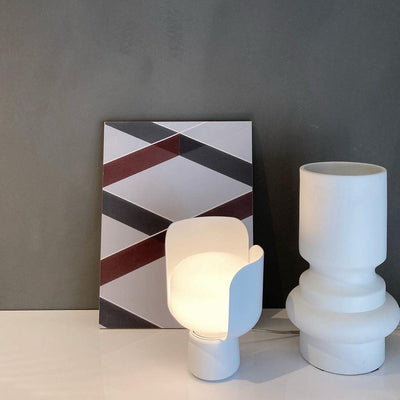 Zuri Plastic Minimalist Table Lamp