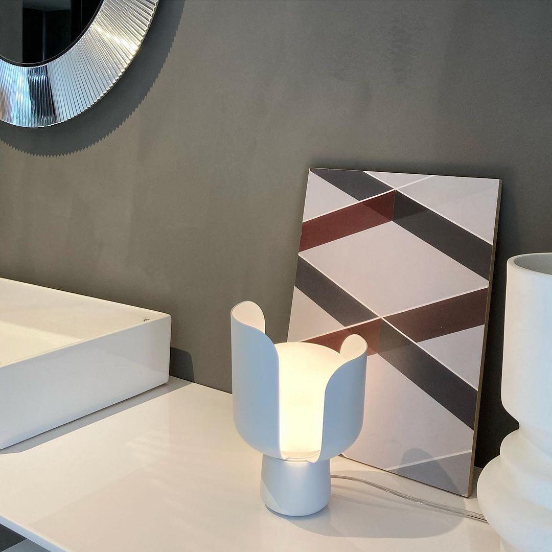 Zuri Plastic Minimalist Table Lamp