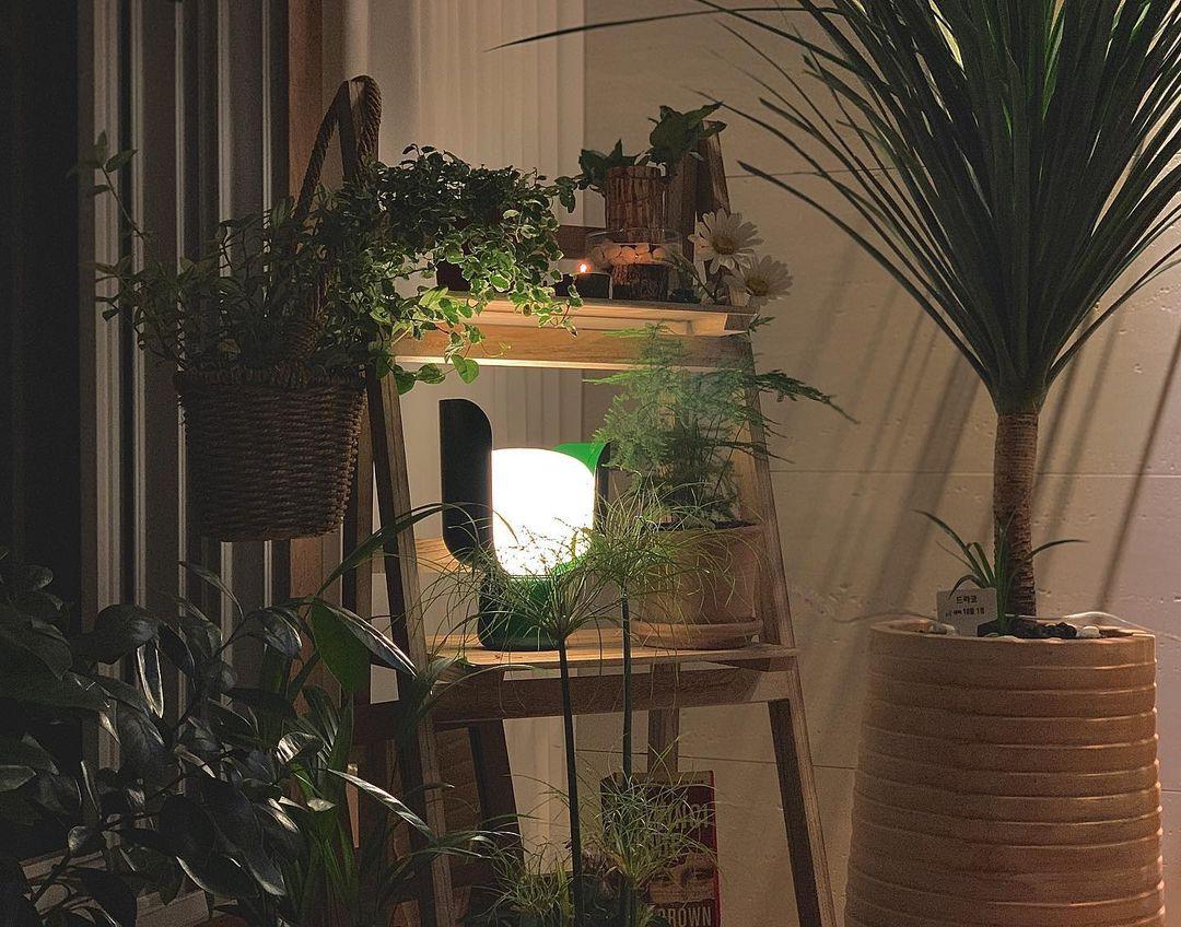 Zuri Plastic Minimalist Table Lamp