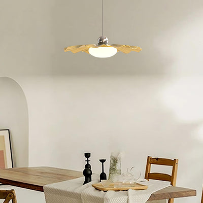 Oriinia Pendant Light Brass Acrylic Dining