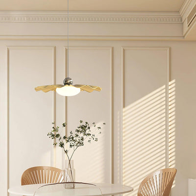 Oriinia Pendant Light Brass Acrylic Dining