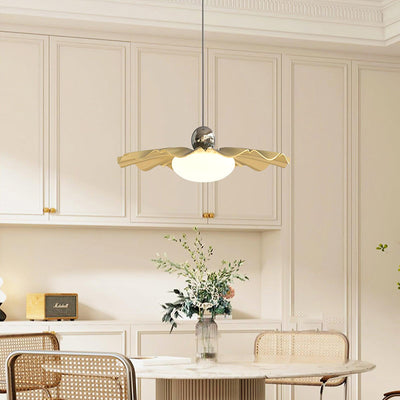 Oriinia Pendant Light Brass Acrylic Dining