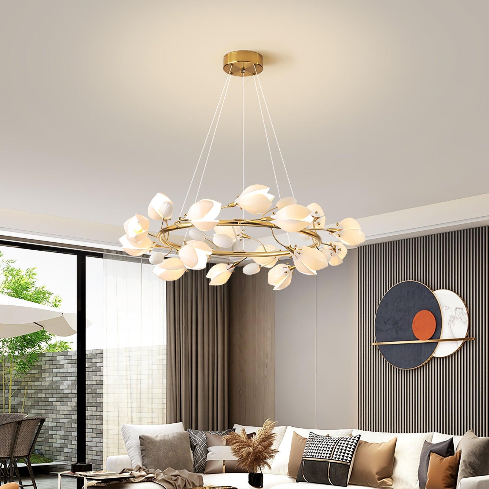 Uvess Premium Elegance Ceramic Chandelier