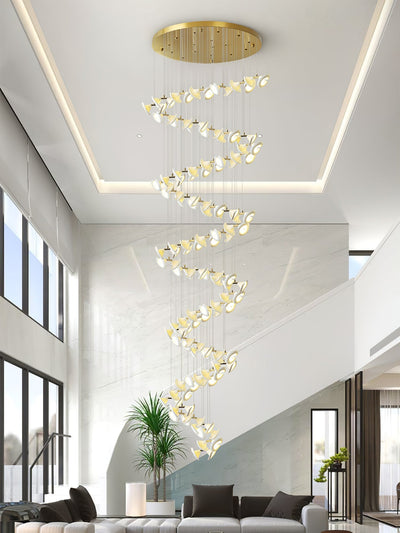Ernoreth Art Deco Ceramic Chandelier